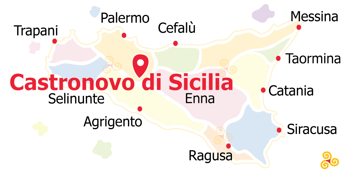 dove si trova Castronovo di Sicilia