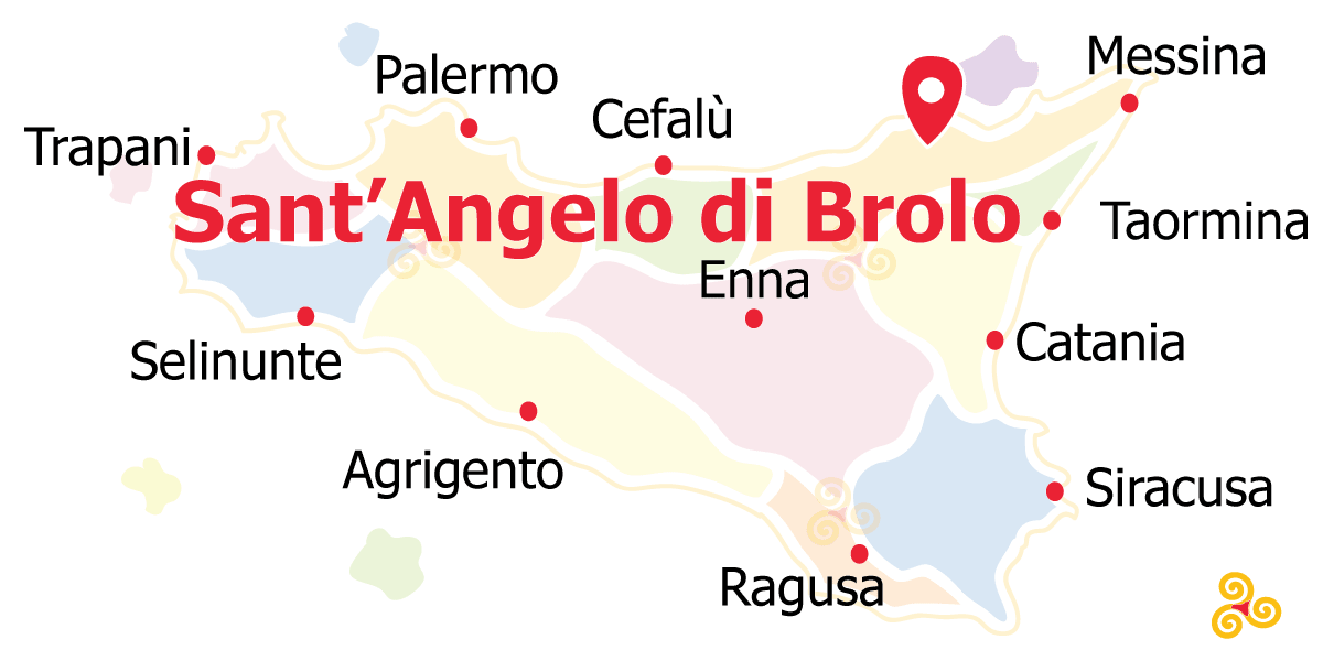 dove si trova Sant'Angelo Di Brolo