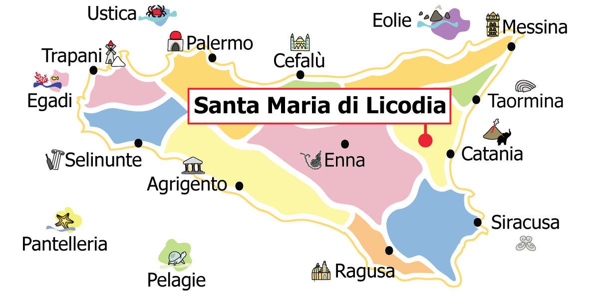 dove si trova Santa Maria di Licodia