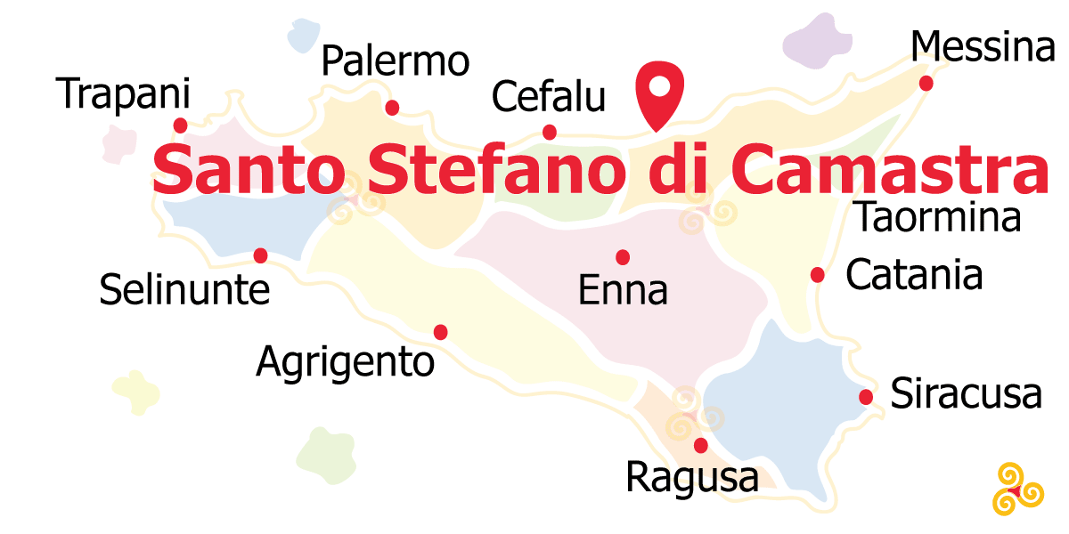 dove si trova Santo Stefano di Camastra 