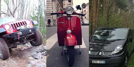 Noleggio auto e motocicli