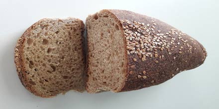 Castelvetrano Black Bread