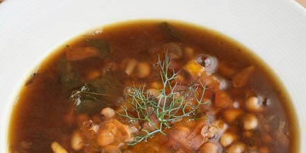 Zuppa di Fasoli e Finucchieddi